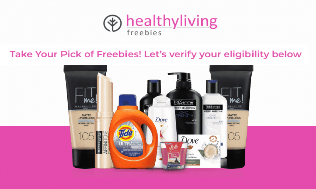 Sample Healthy-Lifestyle Products with Healthy Living Freebies