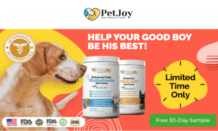 Pick Up a Free Sample of PetJoy’s Advanced Multivitamin Supplement for Your Dog