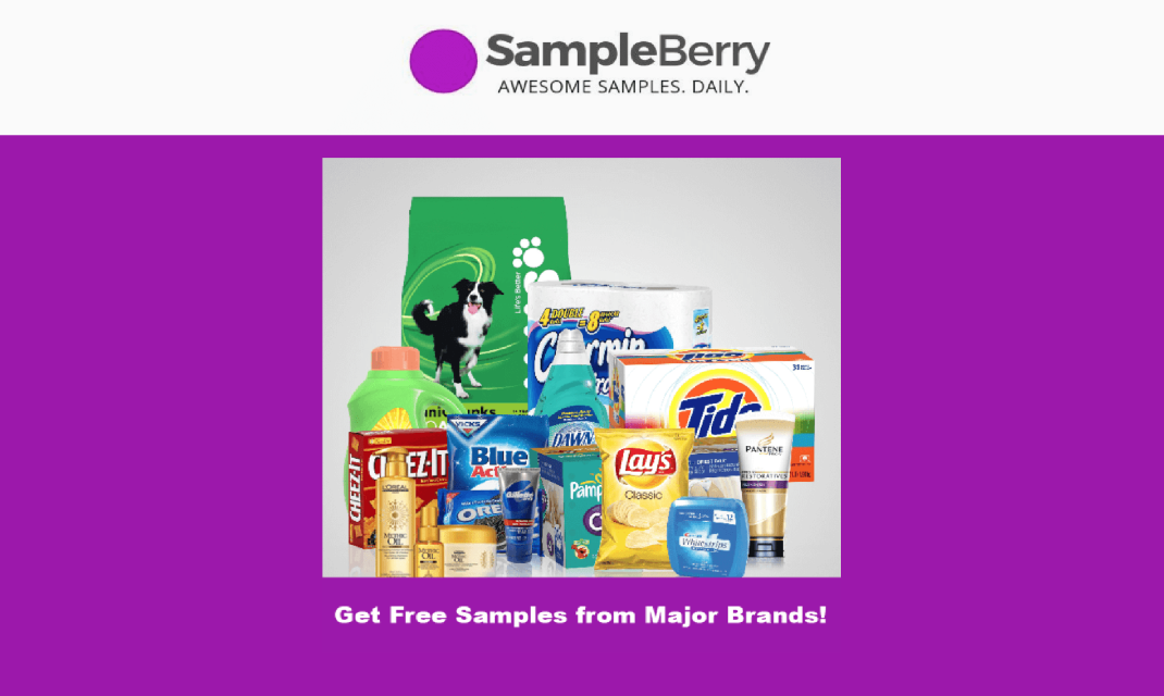 Find Awesome Samples and Freebies with SampleBerry